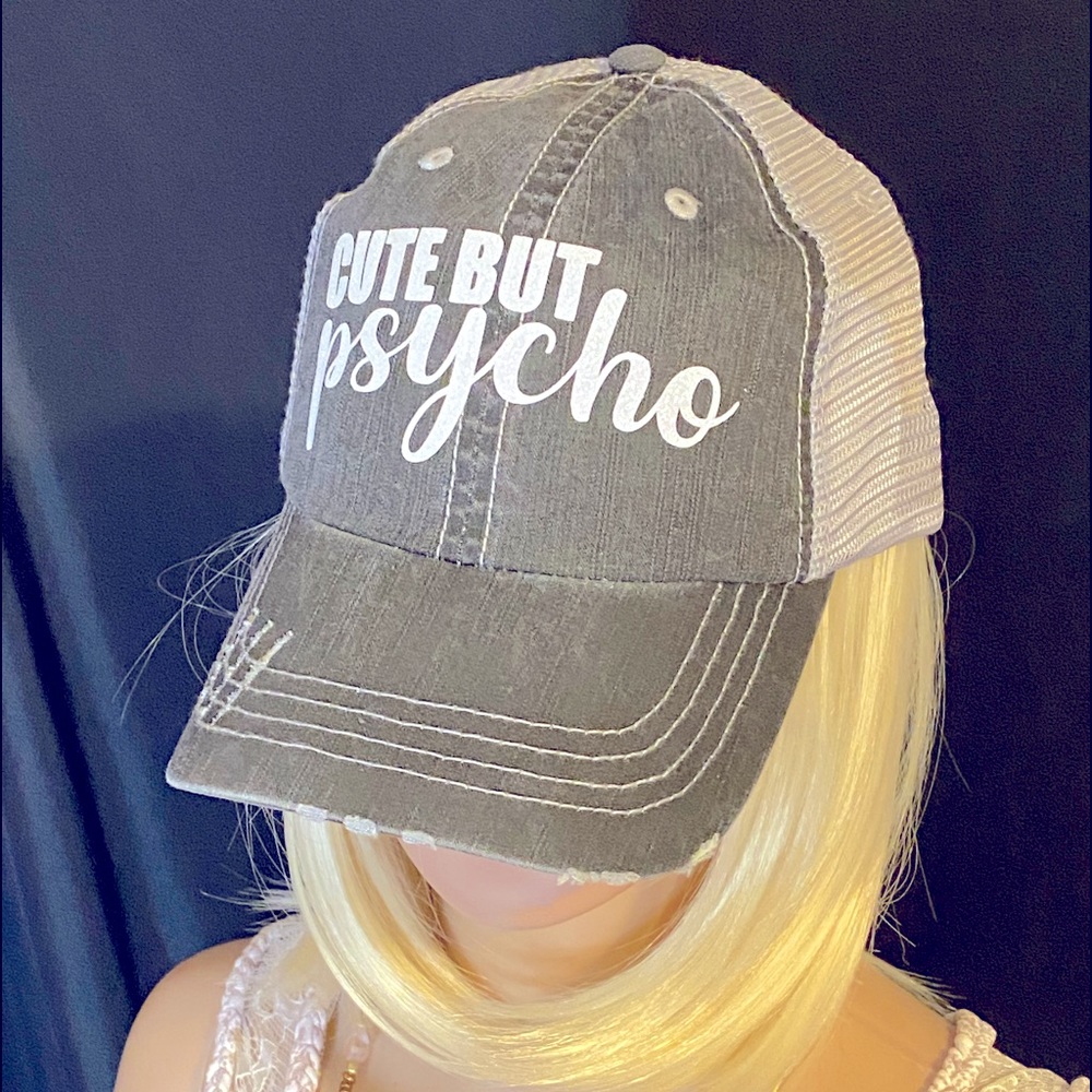 Cute But Psycho baseball cap 🧢💕